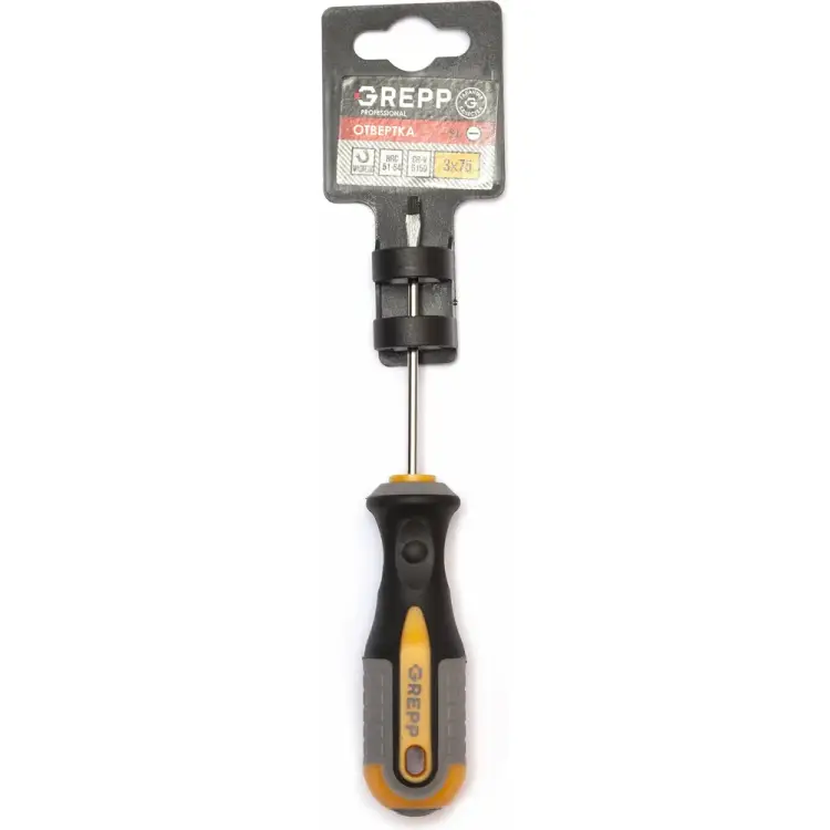 Шлицевая отвертка GREPP GREPP 201-002