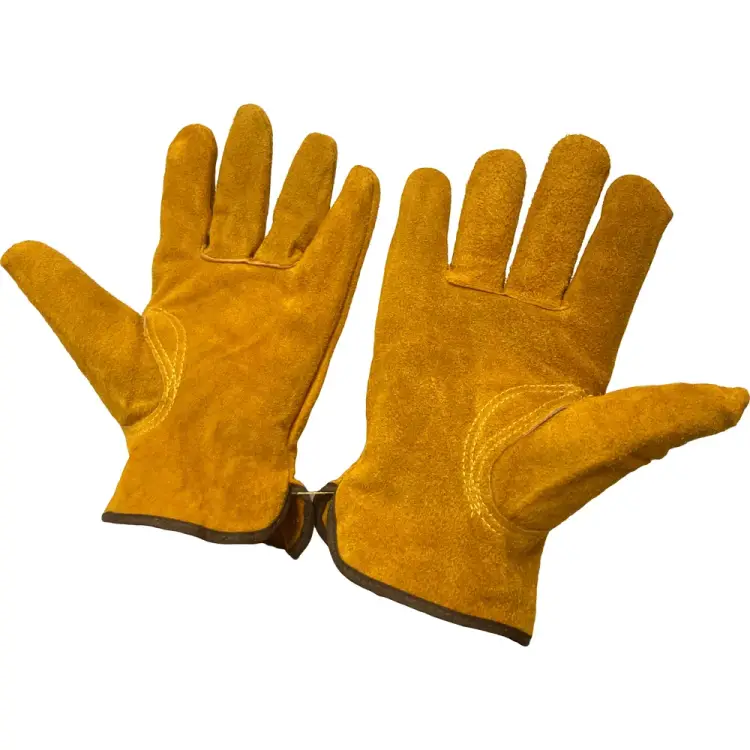 Спилковые укороченные краги Профессионал 695803