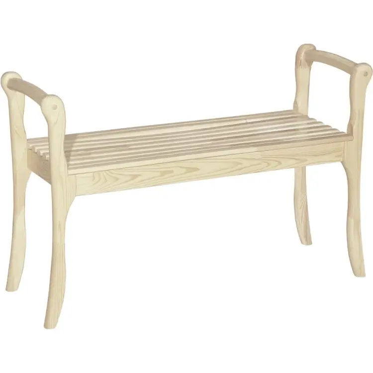 Скамья для прихожей Мебелик Массив 7566