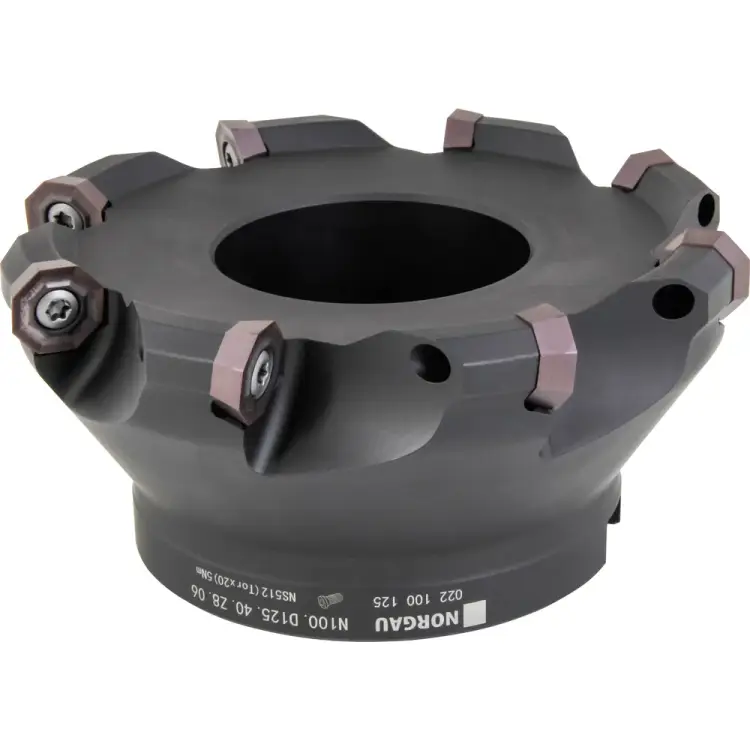Торцевой корпус фрезы NORGAU N100.D125/Z8 022100125 Торцевой корпус фрезы NORGAU N100.D125/Z8 022100125