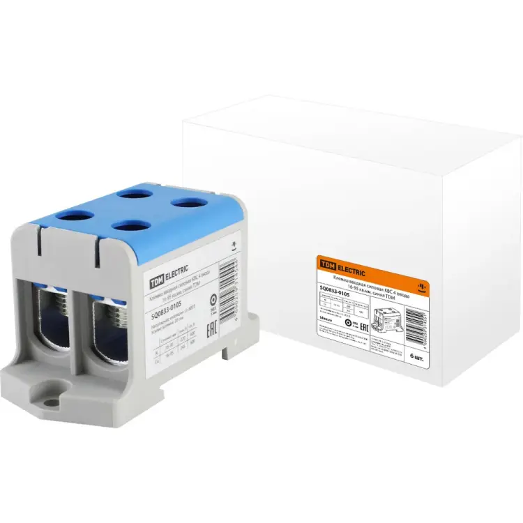 Вводная силовая клемма TDM ELECTRIC КВС SQ0833-0105