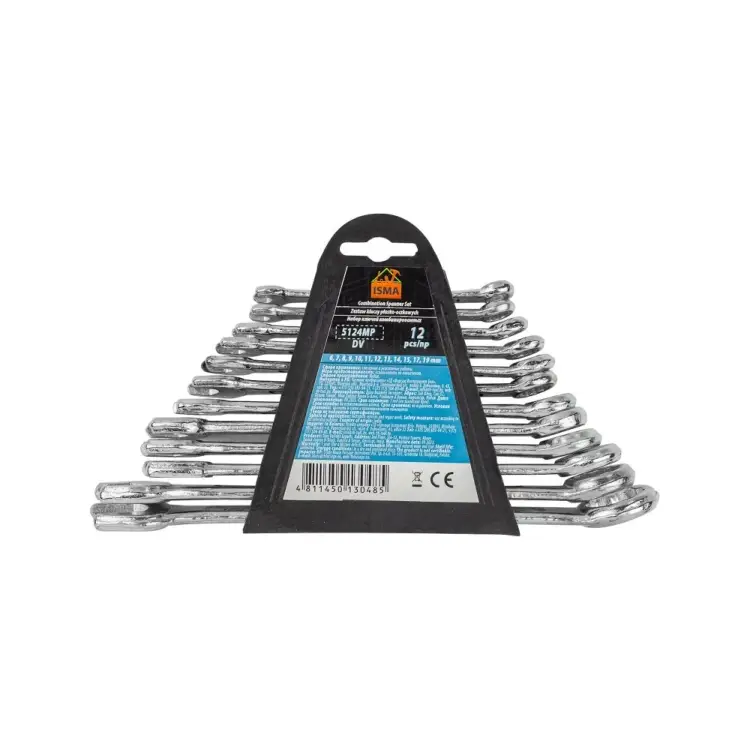 Ключи комбинированные ISMA ISMA-5124MP DV(58245) Ключи комбинированные ISMA ISMA-5124MP DV(58245)