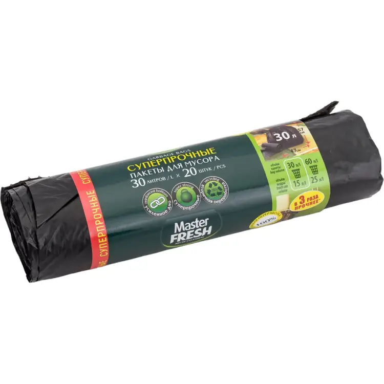 Пакеты для мусора Master Fresh 236529 Пакеты для мусора Master Fresh 236529