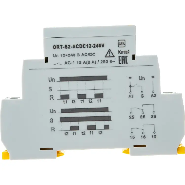 Циклическое реле IEK ORT ORT-S2-ACDC12-240V