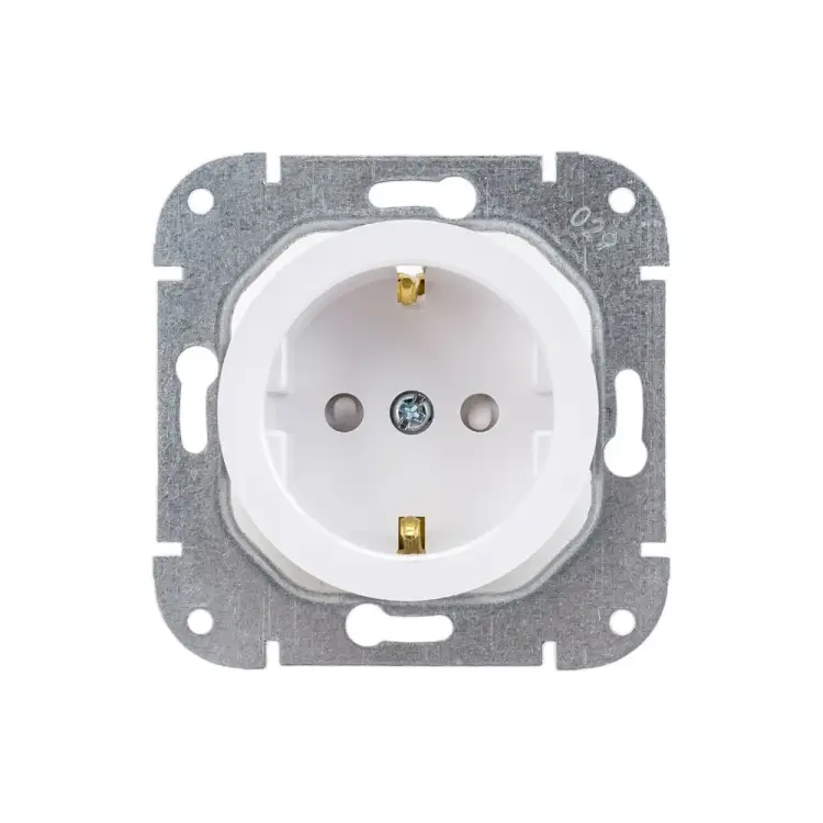 Механизм розетки BYLECTRICA ПРОВАНС белый РС16-1406