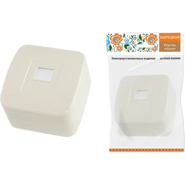 Компьютерная розетка TDM ELECTRIC Дача Народная SQ1824-0024