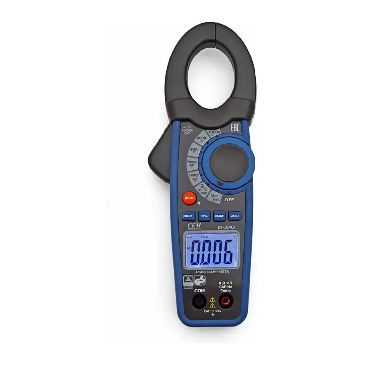 Токовые клещи для постоянного тока СЕМ DT-3343 480397