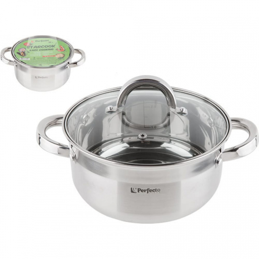 Кастрюля PERFECTO LINEA Starcook