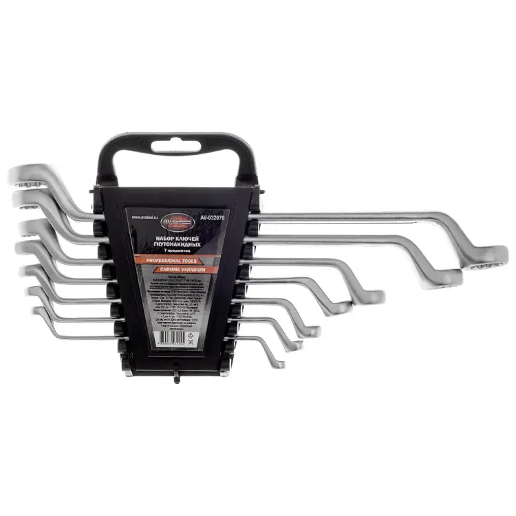 Набор гнутонакидных ключей AV Steel AV-032070
