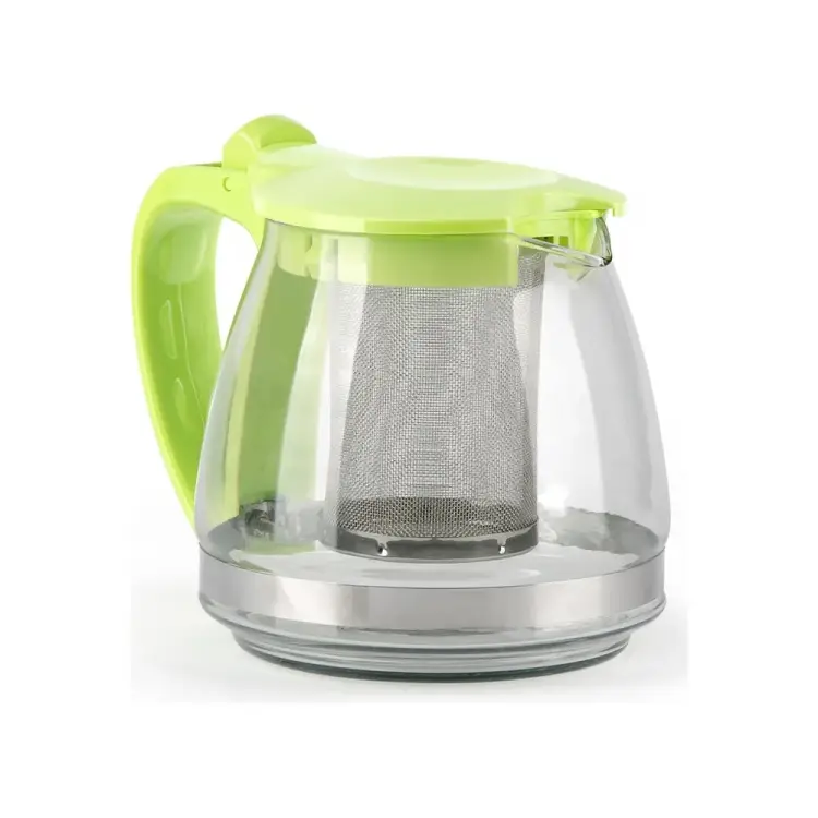 Стеклянный заварочный чайник BAROUGE BF-502/48 BF-502 700 мл/зеленый/чайник Стеклянный заварочный чайник BAROUGE BF-502/48 BF-502 700 мл/зеленый/чайник