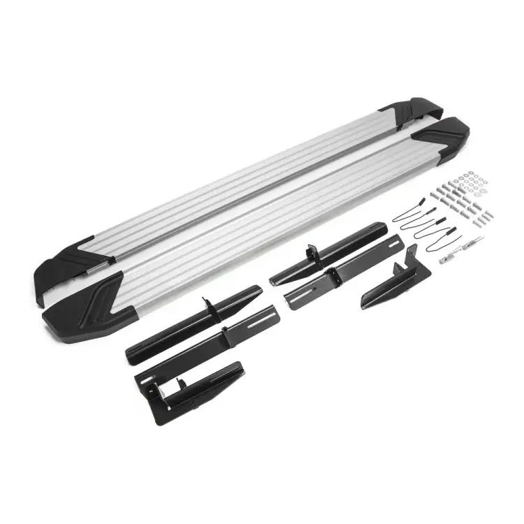 Пороги Citroen C4 AirCross/C-Crosser/Mitsubishi ASX/Outlander Rival Silver F173AL.4005.1