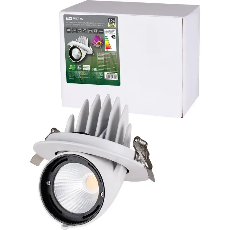 Встраиваемый поворотный светильник TDM ELECTRIC Акцент-1 SQ0369-0401