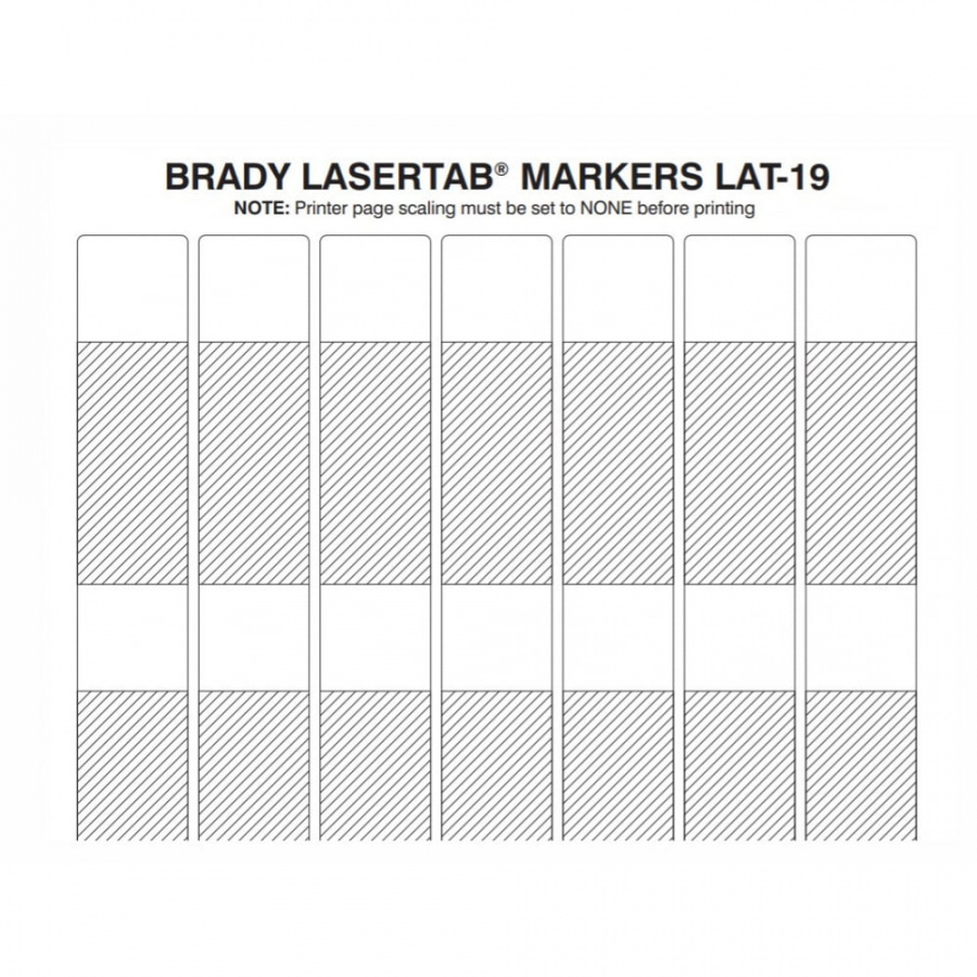 Этикетки BRADY LAT-19-361-1