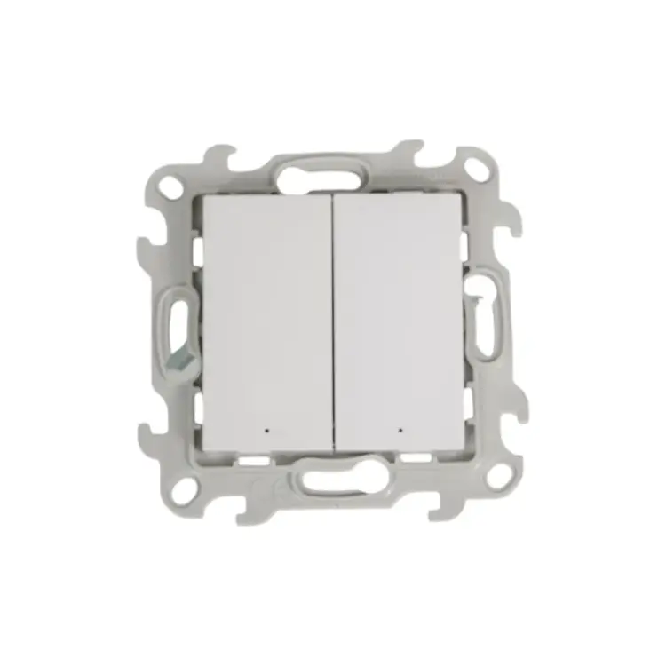 Двухклавишный выключатель Simon 2450392-030