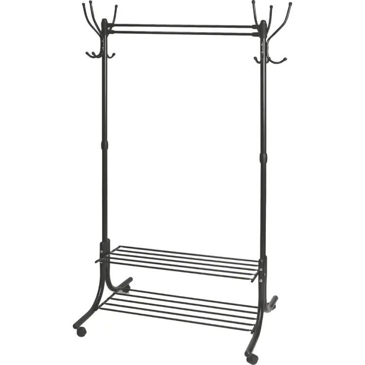 Гардеробная вешалка Nika НИКА ВГП90-6 ВГП90-6/Ч черный