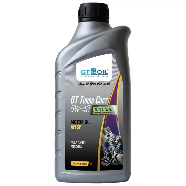 Масло GT OIL GT Turbo Coat, SAE 5W-40, API SP 8809059409190