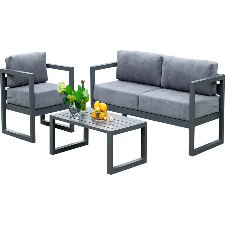 Набор садовой мебели GreenWeen CAPRI S3 GW-AL-CAPRI-G-S3 Набор садовой мебели GreenWeen CAPRI S3 GW-AL-CAPRI-G-S3