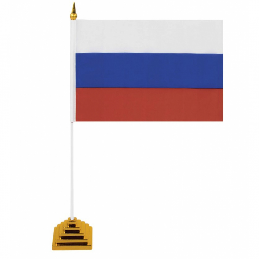 Настольный флаг россии BRAUBERG 550184