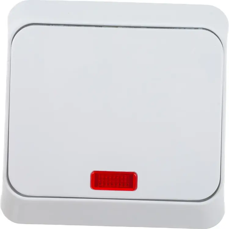 Одноклавишный переключатель Systeme Electric Этюд BA10-007B