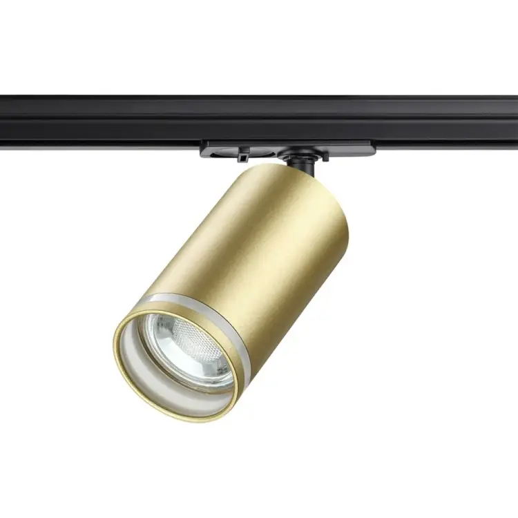 Универсальный трековый светильник для однофазного двухжильного шинопровода Novotech 370878