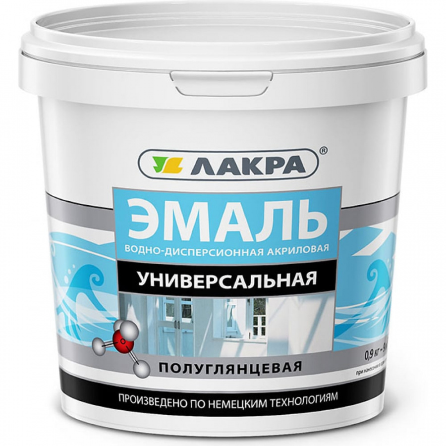 Универсальная акриловая эмаль ЛАКРА 90003485854