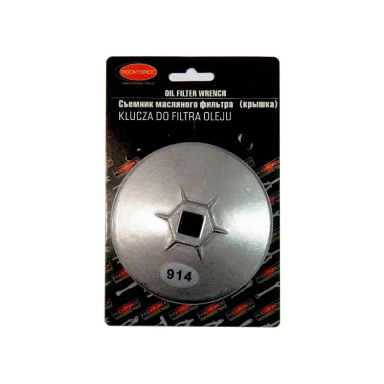 Съемник масляного фильтра Rockforce RF-10687512(26733) Съемник масляного фильтра Rockforce RF-10687512(26733)
