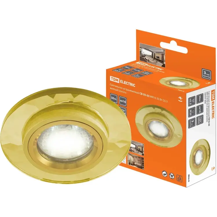 Встраиваемый светильник TDM ELECTRIC СВ 03-03 SQ0359-0050
