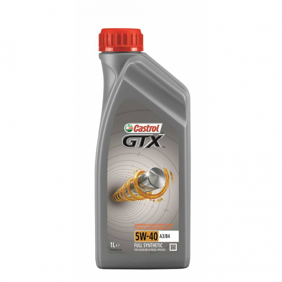 Синтетическое моторное масло Castrol GTX 5W40 А3/В4