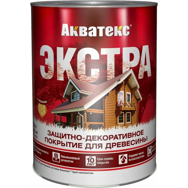 Защитно-декоративное покрытие АКВАТЕКС акватекс-экстра 259777