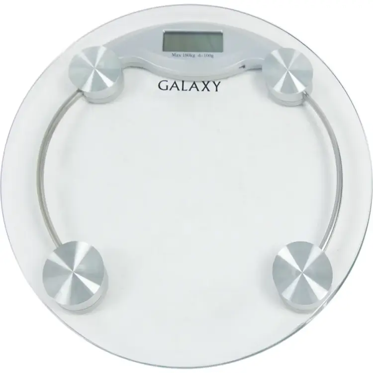 Напольные электронные бытовые круглые весы Galaxy 5080148040