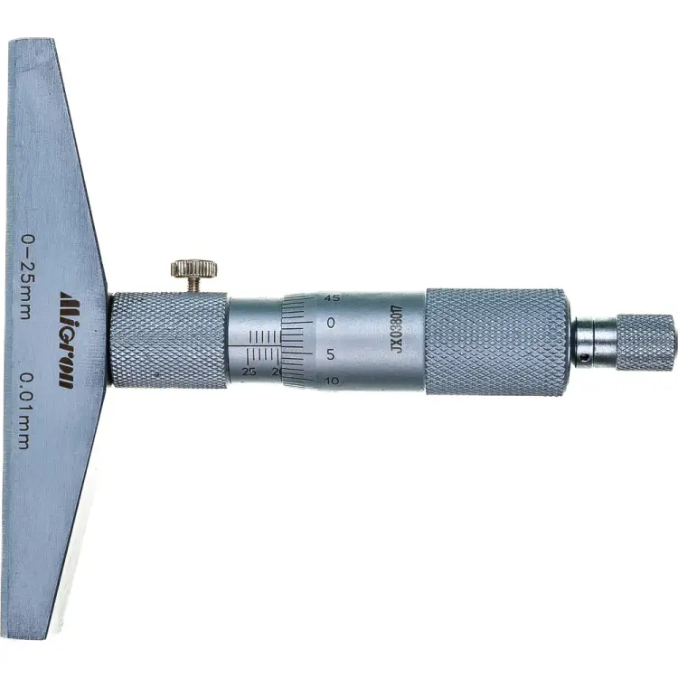 Микрометрический глубиномер Micron ГМ-25 0.01 34198 Микрометрический глубиномер Micron ГМ-25 0.01 34198