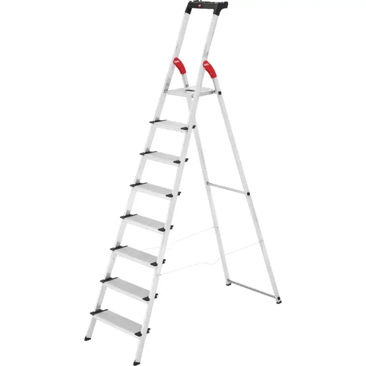 Алюминиевая стремянка Hailo L80 ComfortLine 8040-807 Алюминиевая стремянка Hailo L80 ComfortLine 8040-807