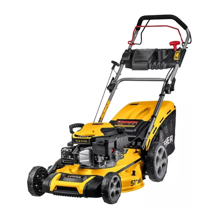 Самоходная бензиновая газонокосилка STEHER GLM-510p Самоходная бензиновая газонокосилка STEHER GLM-510p