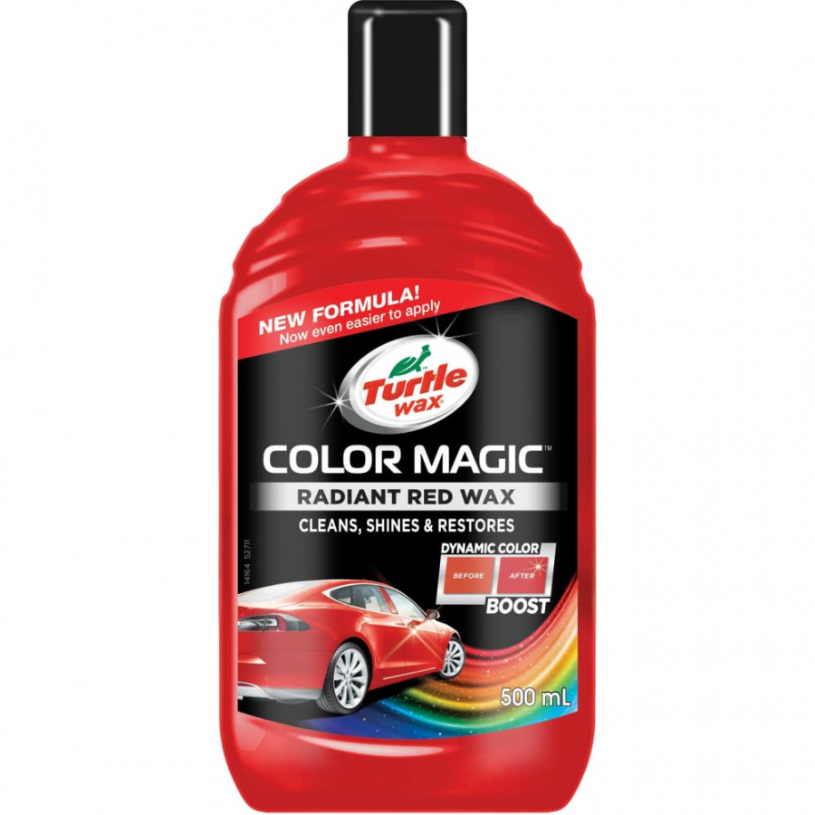Восковой автополироль Turtle Wax COLOR MAGIC RADIANT RED WAX