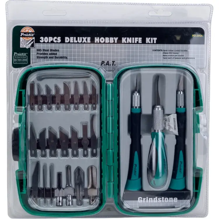 Набор ножей для творчества Pro'sKit PD-395A С00033930