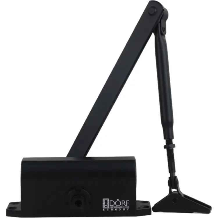 Дверной доводчик DORF economy l-8222 eco L8222_black_eco