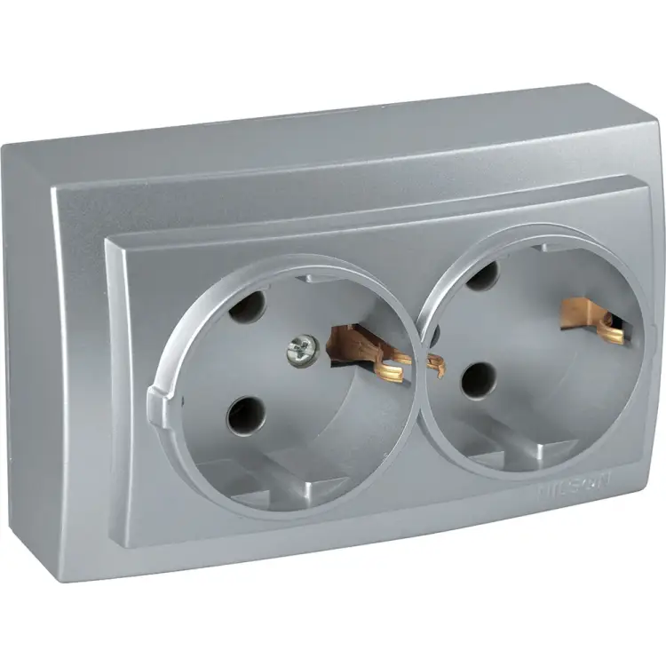 Розетка Nilson Themis metallic 26131025