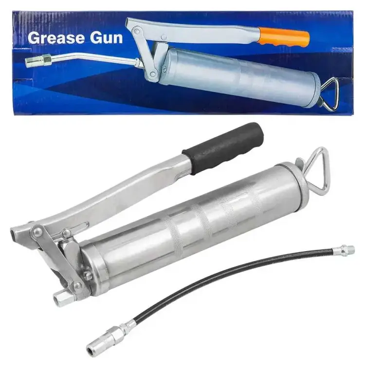 Ручной шприц для нагнетания густой смазки Forcekraft FK-20450(59310) Ручной шприц для нагнетания густой смазки Forcekraft FK-20450(59310)