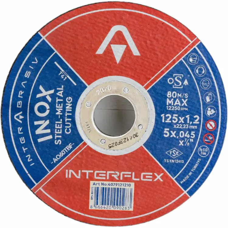 Отрезной круг Interflex INOX A060TBF 4079121210 Отрезной круг Interflex INOX A060TBF 4079121210