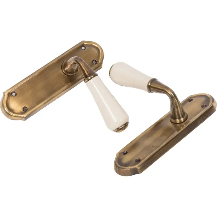 Дверные ручки Левша PORCELANO У2-1319.Бр