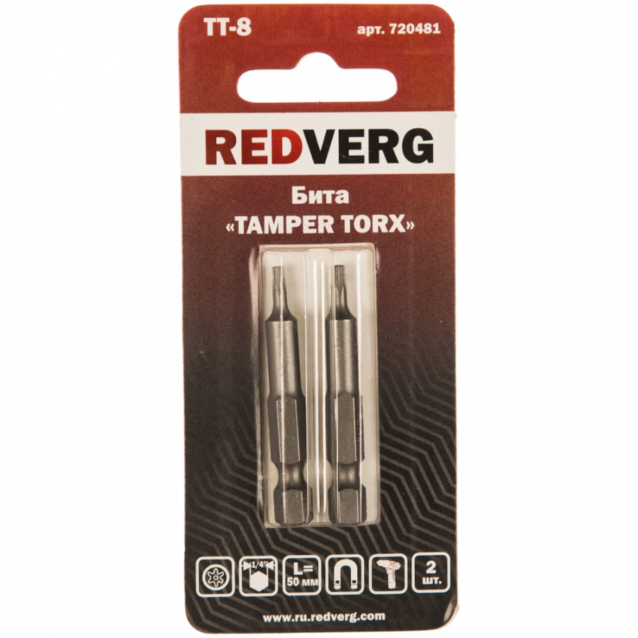 Бита REDVERG 720481 6623502