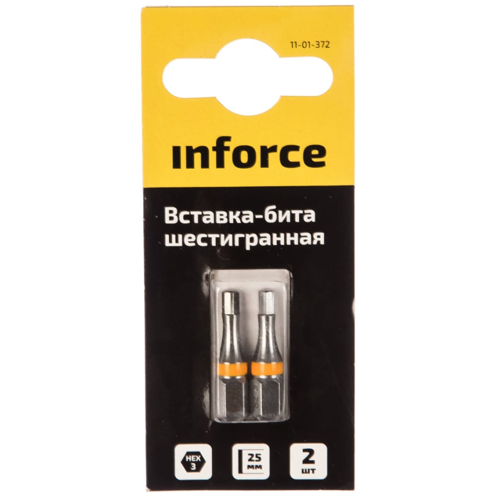 Шестигранная вставка-бита Inforce 11-01-372
