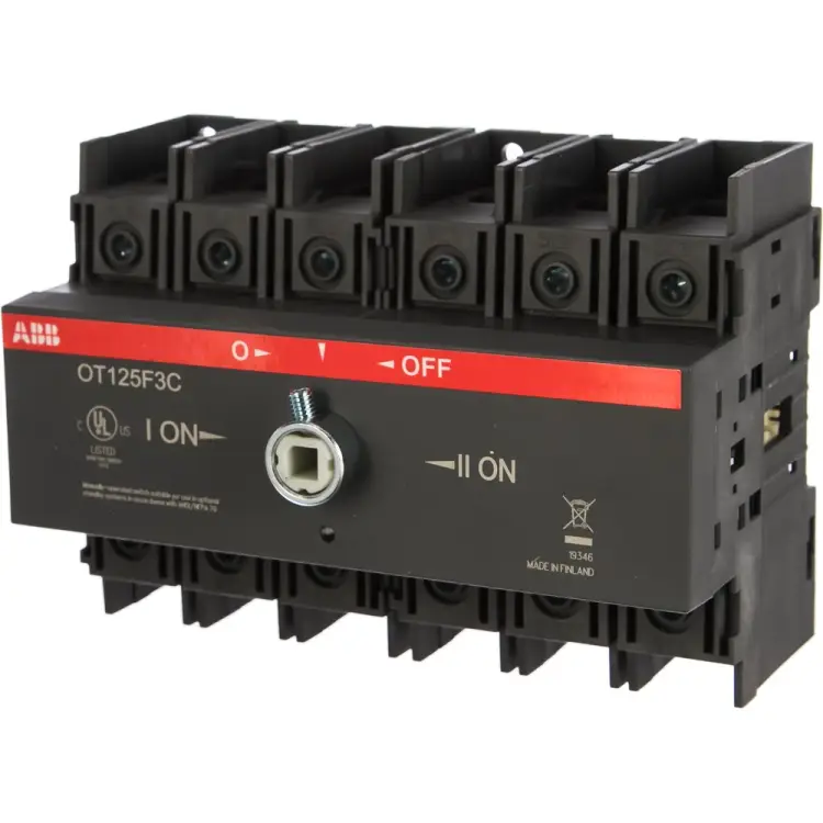 Реверсивный рубильник ABB OT125 F3C 1SCA105037R1001