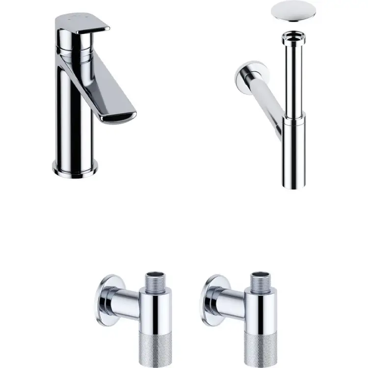 Смеситель для раковины в ванную комнату Wellsee ICON! for life 201000181