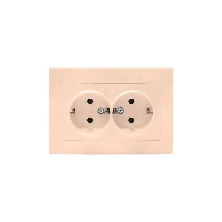 Двухместная розетка EKF Валенсия PROxima EWR16-128-20
