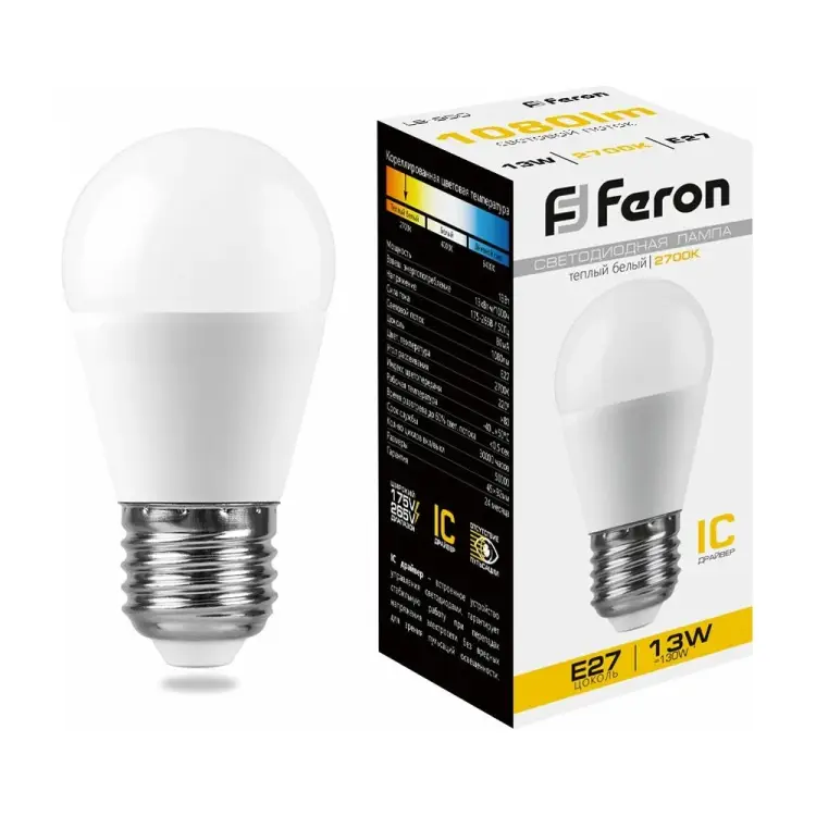 Светодиодная лампа FERON LB-950 38104