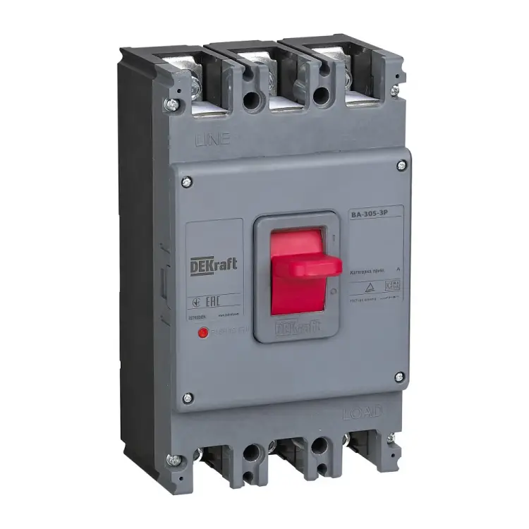 Силовой автоматический выключатель для защиты двигателя DEKraft ВА-305 22819DEK