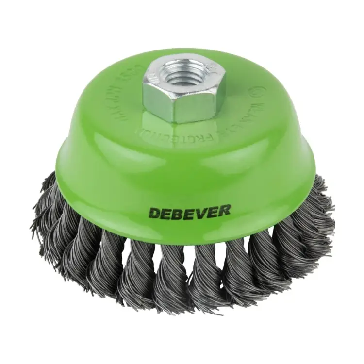 Чашечная плетеная щетка DeBever DB80162096 Чашечная плетеная щетка DeBever DB80162096