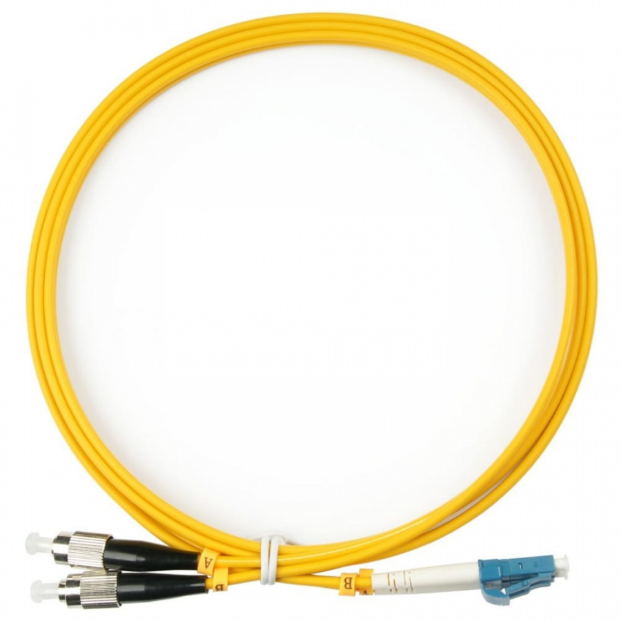 Дуплексный оптический патч-корд TopLan DPC-TOP-657A1-FC/U-LC/U-4.0