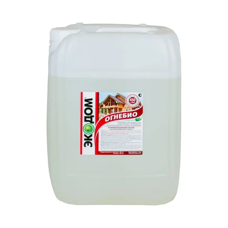 Огнебиозащитный состав для древесины Экодом Огнебио 45813